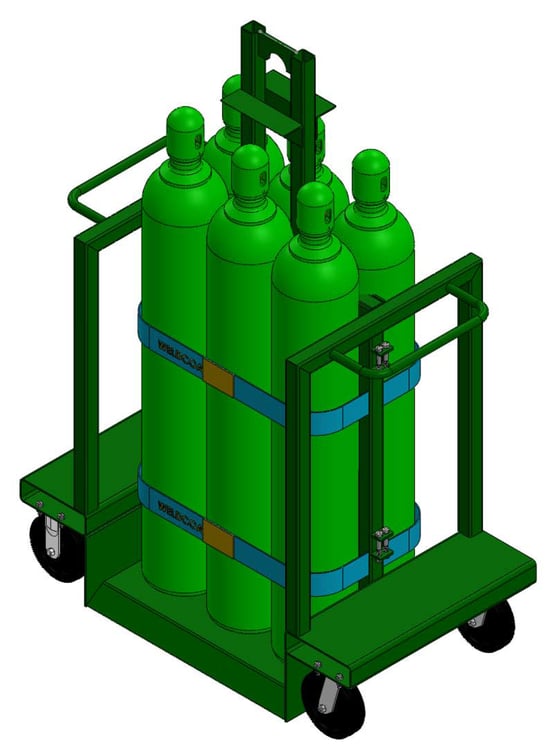 Emergency Gas Delivery Carts